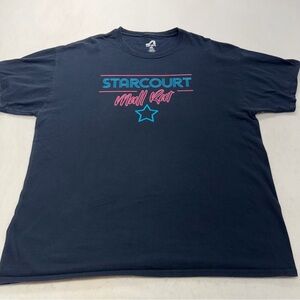 Surf Style Starcourt Mall Rat Black Short Sleeve Tee Size XL Stranger Things